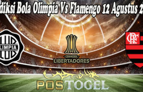 Prediksi Bola Olimpia Vs Flamengo 12 Agustus 2021