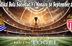 Prediksi Bola Sociedad Vs Monaco 30 September 2021