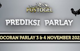 Prediksi Parlay Jitu 3 dan 4 November 2021