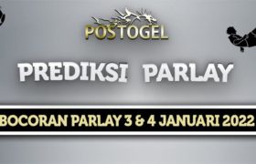 Prediksi Parlay Jitu 3 dan 4 Januari 2022