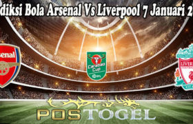 Prediksi Bola Arsenal Vs Liverpool 7 Januari 2022