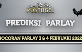 Prediksi Parlay Jitu 3 dan 4 Februari 2022