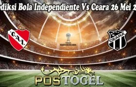 Prediksi Bola Independiente Vs Ceara 26 Mei 2022