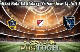 Prediksi Bola LA Galaxy Vs San Jose 14 Juli 2022