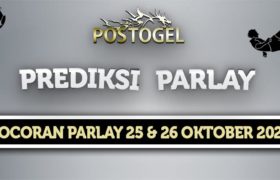 Prediksi Parlay Jitu 25 dan 26 Oktober 2022