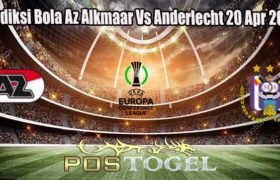 Prediksi Bola Az Alkmaar Vs Anderlecht 20 Apr 2023