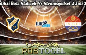 Prediksi Bola Stabaek Vs Stromsgodset 4 Juli 2023