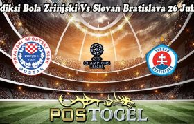 Prediksi Bola Zrinjski Vs Slovan Bratislava 26 Juli 23