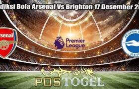 Prediksi Bola Arsenal Vs Brighton 17 Desember 2023