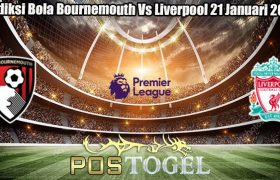 Prediksi Bola Bournemouth Vs Liverpool 21 Januari 2024