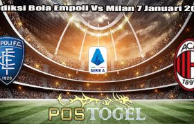 Prediksi Bola Empoli Vs Milan 7 Januari 2024