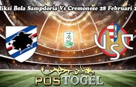 Prediksi Bola Sampdoria Vs Cremonese 28 Februari 2024