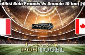 Prediksi Bola Prancis Vs Canada 10 Juni 2024