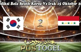 Prediksi Bola South Korea Vs Irak 15 Oktober 2024