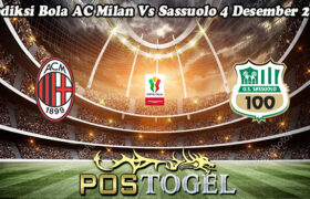 Prediksi Bola AC Milan Vs Sassuolo 4 Desember 2024