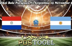 Prediksi Bola Paraguay Vs Argentina 15 November 2024