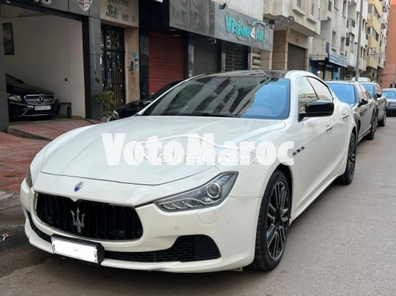 MASERATI Ghibli prix Occasion Maroc