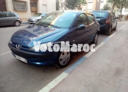 PEUGEOT 206 1.2 2002 prix Occasion Maroc