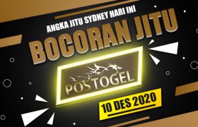 Prediksi Togel SYDNEY Kamis 10 Desember 2020