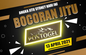 Prediksi Togel SYDNEY Selasa 13 April 2021