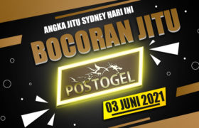 Prediksi Togel SYDNEY Kamis 03 Juni 2021